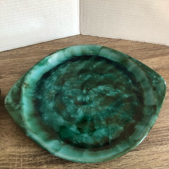 Vtg Blue Mountain Pottery Serving Plates with Handles - Picture 8 of 9